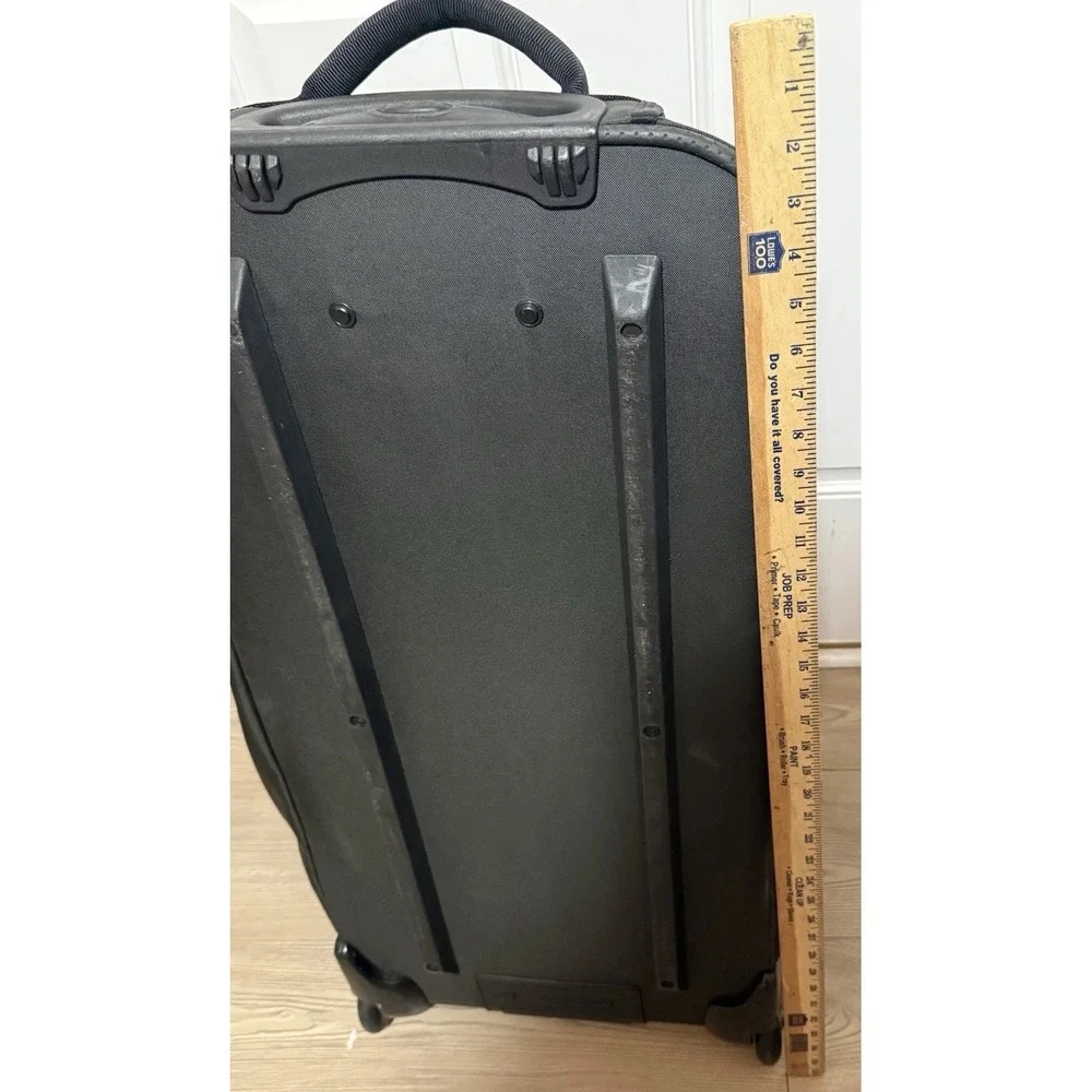 Mont-Bell Duffle Bag With Wheels Model 100 For Travel Luggage Large Black